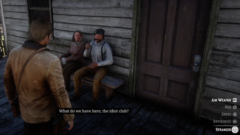 Illustration for article titled My Red Dead Redemption 2 Playthrough Has Already Gone Way Off The Rails